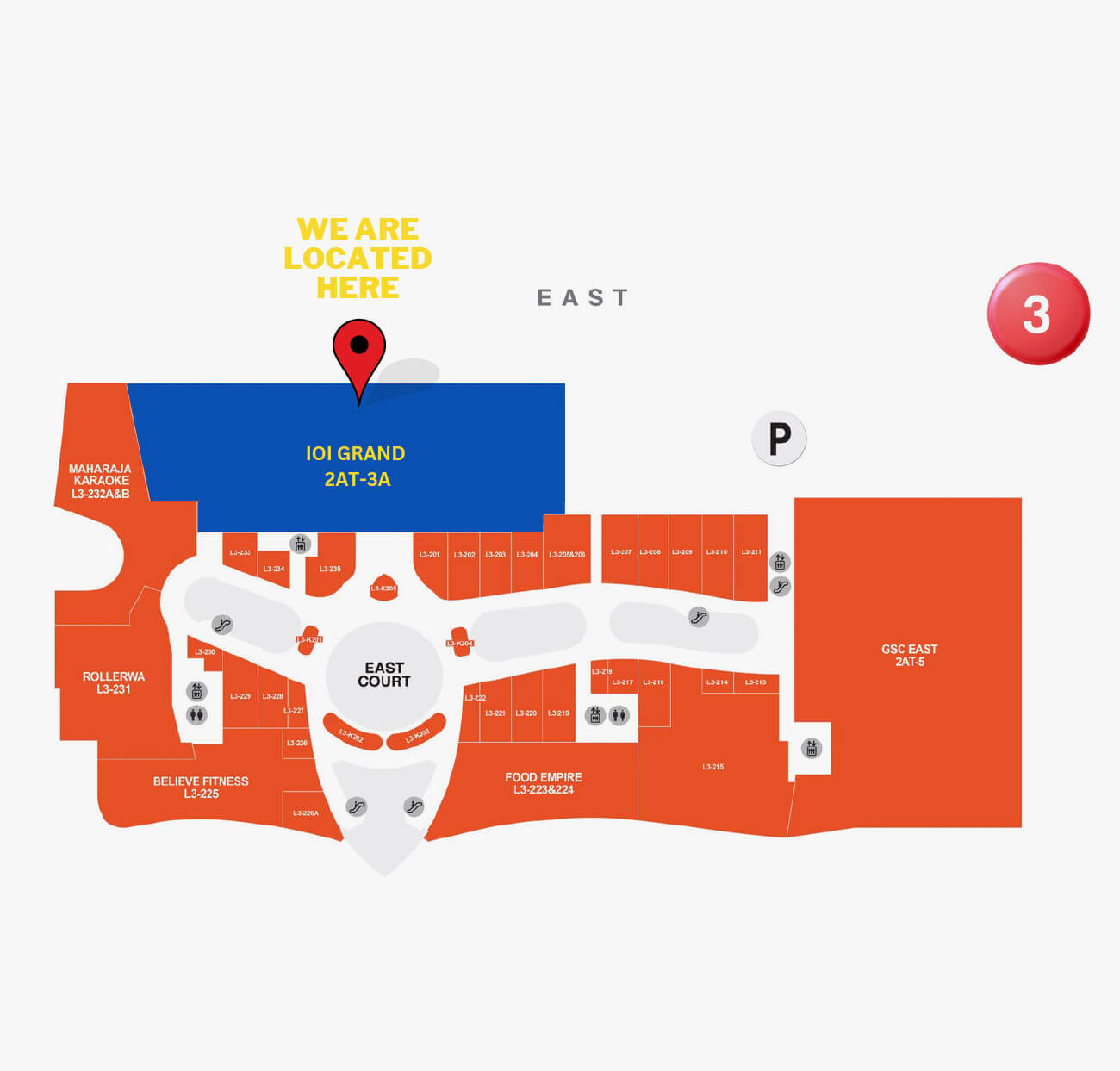 Location & Getting Here IOI Grand Exhibition & Convention Center